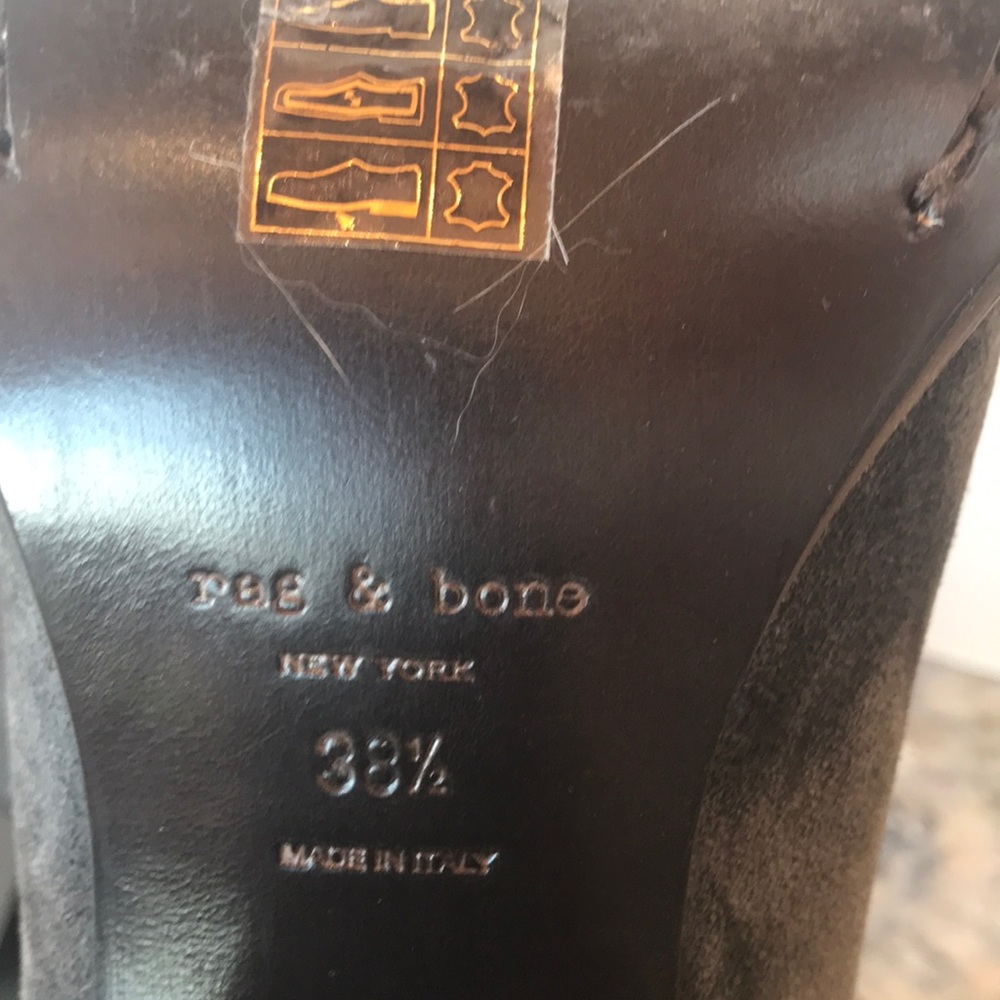 Grey Rag And Bone Suede Boots - image 6